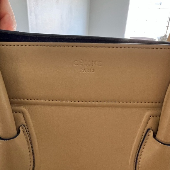 Celine Medium Luggage Phantom Handbag 👜🤎 - Picture 6 of 12